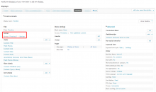 An example of Views used to create the TimelineJS.